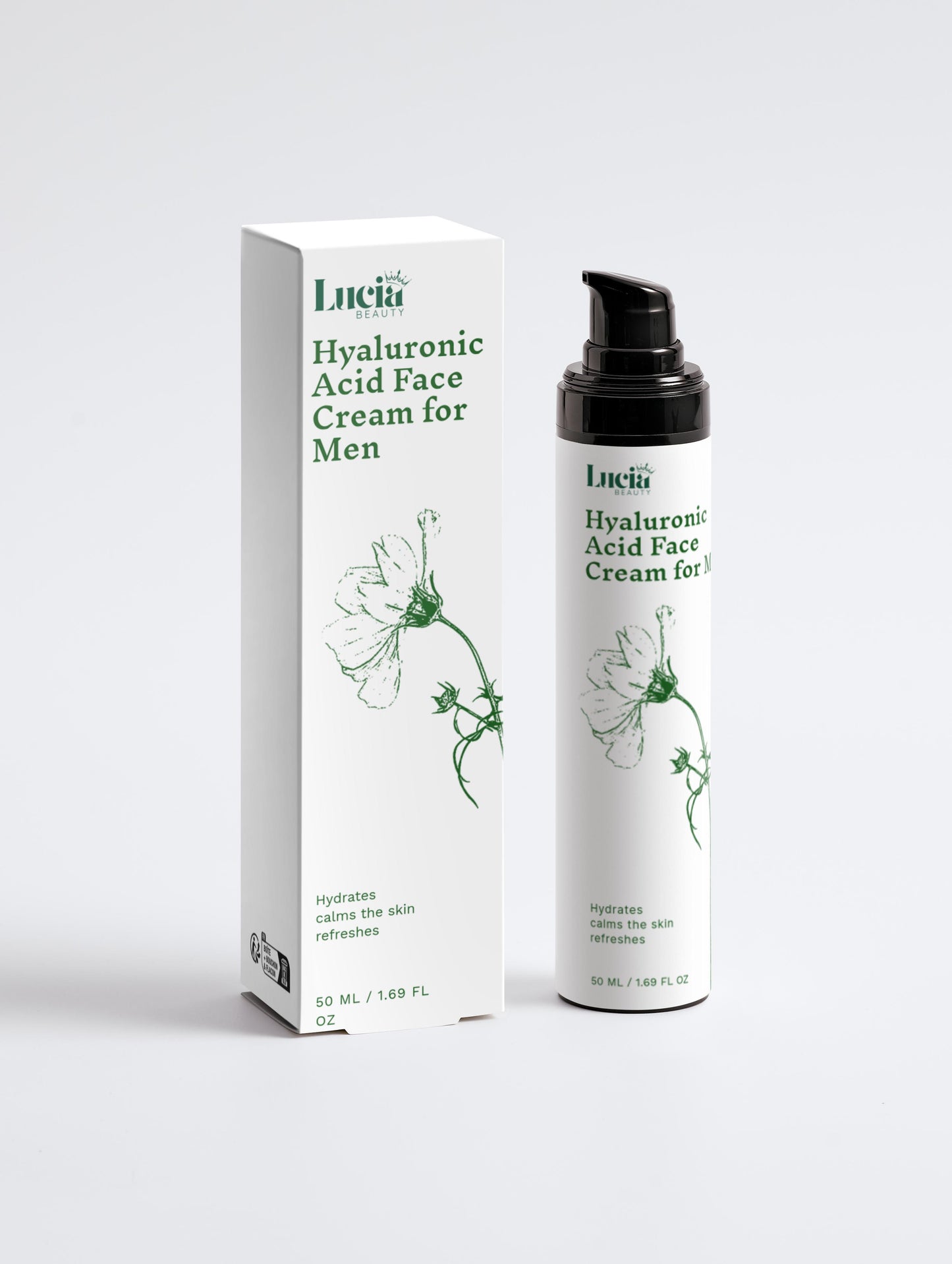 Hyaluronic Acid Face Cream for Men